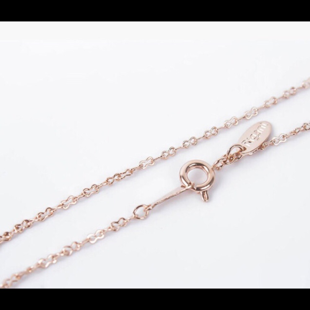 NEW Pink Opal Water Drop Necklace & Earring Set - Picture 7 of 8